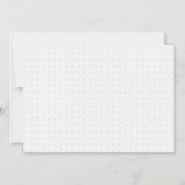 Light Grey Geometric Tile Pattern マグネット招待状 (正面)