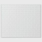 Light Grey Geometric Tile Pattern ラッピングペーパー (フラット)