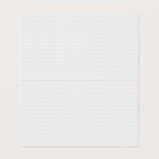 Light Grey Geometric Tile Pattern 名刺 (内部フラット)