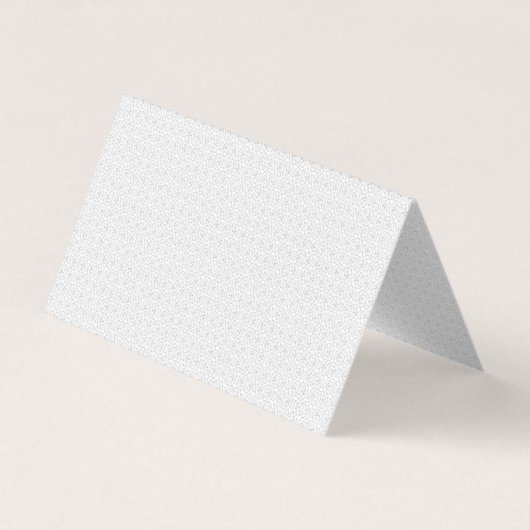 Light Grey Geometric Tile Pattern 名刺 (正面)