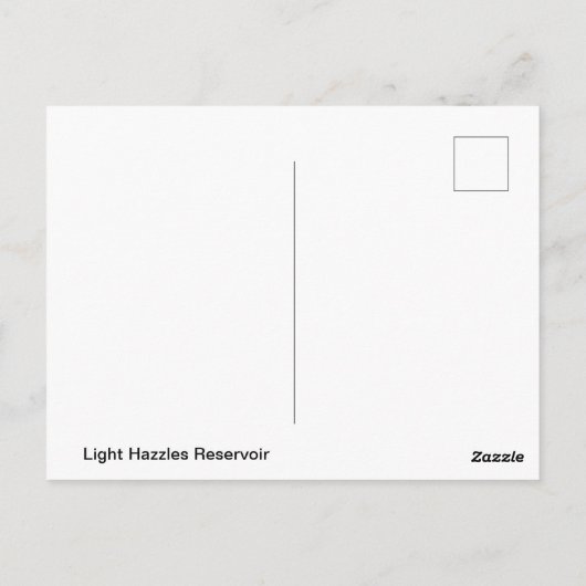 Light Hazzles Reservoir ポストカード (裏面)