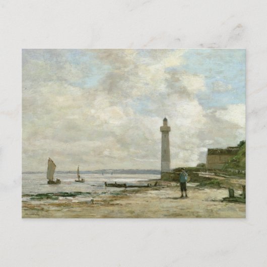 Light house at Honfleur, 1864-66 (パネル油) ポストカード (正面)
