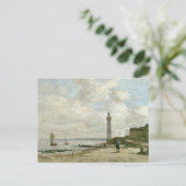 Light house at Honfleur, 1864-66 (パネル油) ポストカード (スタンド正面)