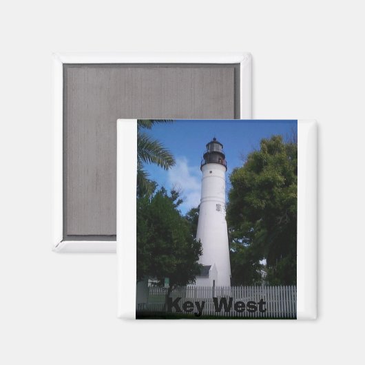 light house_keywest、鍵西 マグネット (正面/裏面)