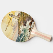 Light House on a Hill, Over Looking the Waves 卓球ラケット (横)