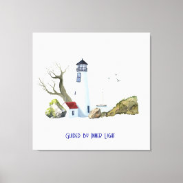 Light house painting キャンバスプリント