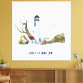 Light house painting キャンバスプリント (インサイチュ (リビング))