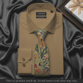 Light Impressionist Floral Necktie ネクタイ