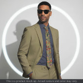 Light Impressionist Floral Necktie ネクタイ