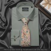 Light Impressionist Floral Necktie ネクタイ