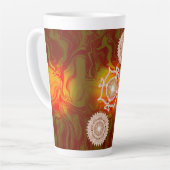 Light in my heart カフェラテマグ (左アングル)