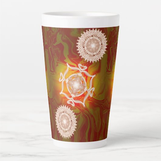 Light in my heart カフェラテマグ (正面)