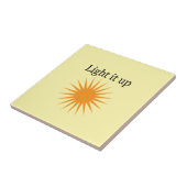 Light it up, yellow タイル (側面)