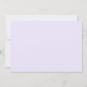 Light lavender purple mosaic border name white ノートカード (裏面)