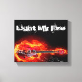 Light My Fire キャンバスプリント (正面)