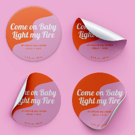 Light My Fire Modern Product Label ラウンドシール