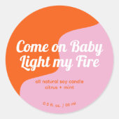 Light My Fire Modern Product Label ラウンドシール (正面)
