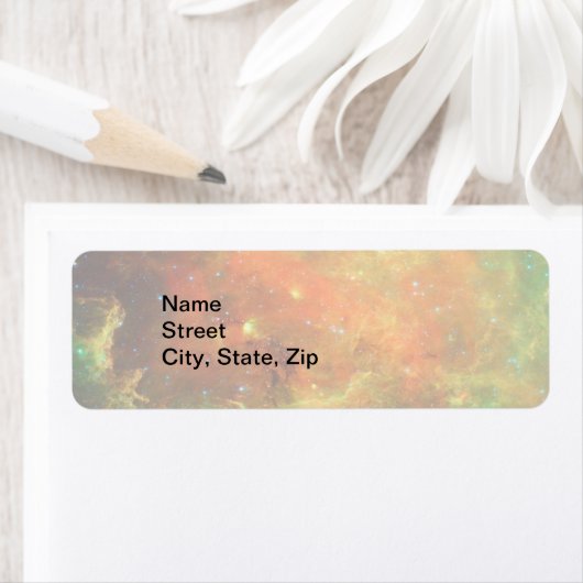 Light North America Nebula, ZGOS，住所 ラベル (インサイチュ)