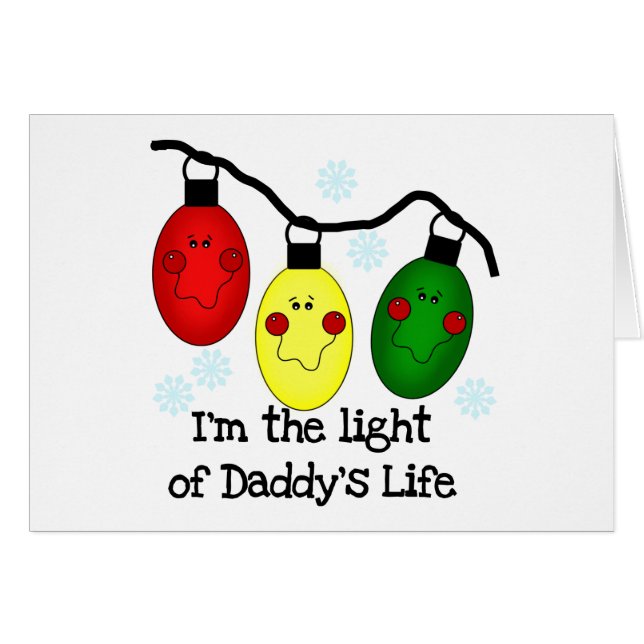 Light of Daddy's Life Holiday Tシャツとギフト (正面横)
