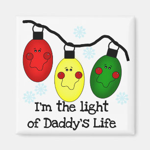 Light of Daddy's Life Holiday Tシャツとギフト マグネット