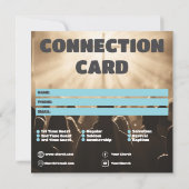 Light of Fellowship Church Connection Card カード (裏面)