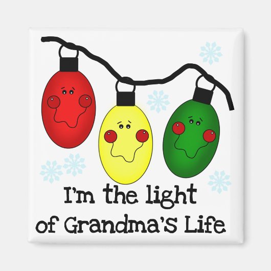 Light of Granda's Life Holiday Tシャツとギフト マグネット (正面)