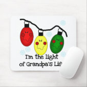 Light of Grandpa's Life Holiday Tシャツとギフト マウスパッド (マウス)