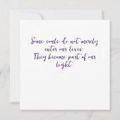 Light of My Light Card (裏面)