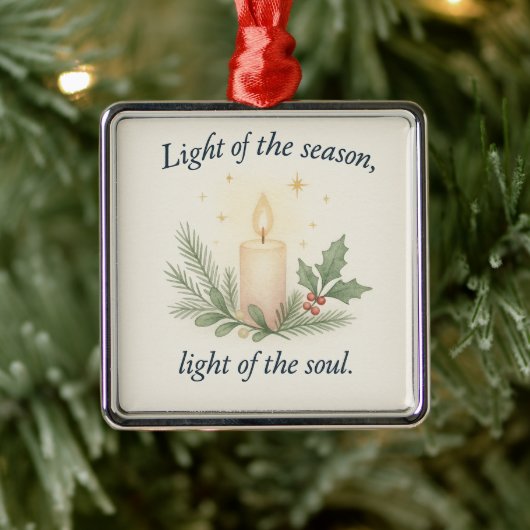 Light of the Season, Light of the Soul メタルオーナメント (ツリー)