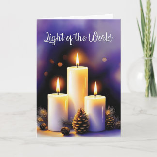 Light of the World Christmas Greeting Card シーズンカード