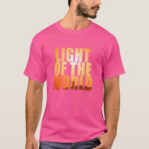 Light of the World u2013 John 812 Jesus Christ Nat Tシャツ