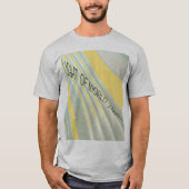 Light of World John 8:12 Bible verse sunny bright Tシャツ (正面)