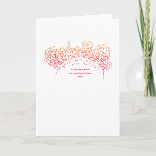 Light on a Hilltop カード (正面)