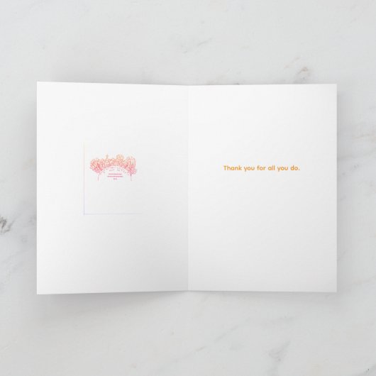 Light on a Hilltop カード (内部)