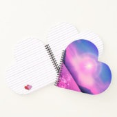 Light on the Water Heart-shaped Notebook ノートブック (内部)