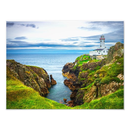 Light Over the Edge – Fanad Head Lighthouse フォトプリント (正面)