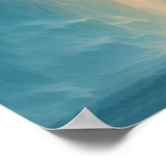 Light Over the Glacier ポスター (角)