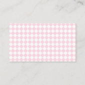 Light pink Classic Design Bridal Enclosure Card エンクロージャーカード (裏面)