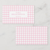Light pink Classic Design Bridal Enclosure Card エンクロージャーカード (正面/裏面)