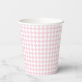 Light pink Classic design Bridal Shower Paper cup 紙コップ (裏面)