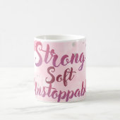 Light Pink Feminine Mug コーヒーマグカップ (中央)