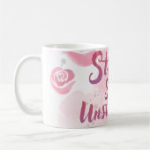 Light Pink Feminine Mug コーヒーマグカップ (左)