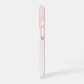 Light Pink Geometric Minimal iPhone Case 16ケース (左側面)