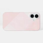 Light Pink Geometric Minimal iPhone Case 16ケース (裏面横)