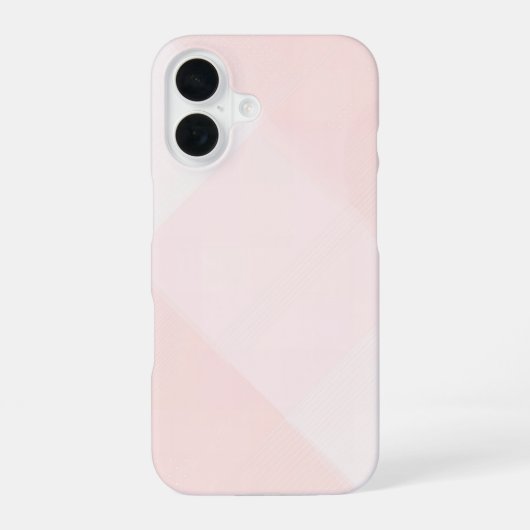 Light Pink Geometric Minimal iPhone Case 16ケース (裏面)