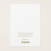 Light Pink Gradient Ombre Script Hair Clip Display (裏面)