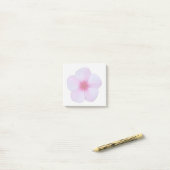 Light Pink Phlox Sticky Notes ポストイット (デスク上)