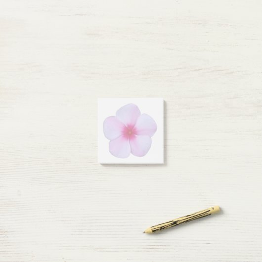 Light Pink Phlox Sticky Notes ポストイット (デスク上)