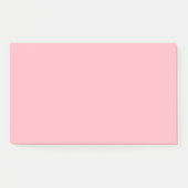 Light Pink Simple 10" x 6" ポストイット (正面)