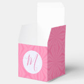 Light Pink Squiggly Squares フェイバーボックス (オープン)